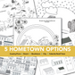 Customizable Coloring Book - PDF